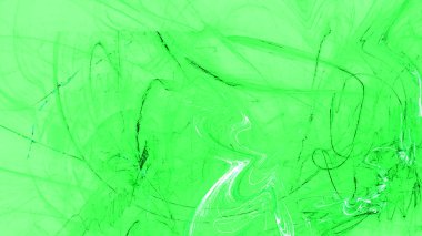 Fantezi kaotik renkli fraktal desen. Soyut Fraktal şekiller. 3D render resimde arka plan veya duvar kağıdı.