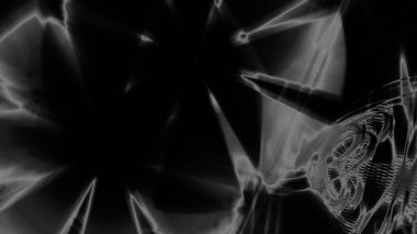 Fantezi kaotik renkli fraktal desen. Soyut Fraktal şekiller. 3D render resimde arka plan veya duvar kağıdı.