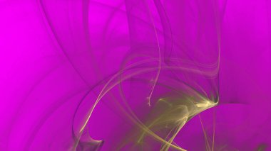 Fantezi kaotik renkli fraktal desen. Soyut Fraktal şekiller. 3D render resimde arka plan veya duvar kağıdı.