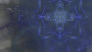 Fantezi kaotik renkli fraktal desen. Soyut Fraktal şekiller. 3D render resimde arka plan veya duvar kağıdı.