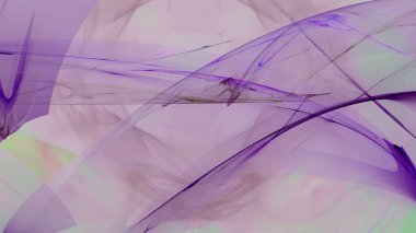 Fantezi kaotik renkli fraktal desen. Soyut Fraktal şekiller. 3D render resimde arka plan veya duvar kağıdı.