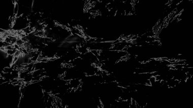 Fantezi kaotik renkli fraktal desen. Soyut Fraktal şekiller. 3D render resimde arka plan veya duvar kağıdı.