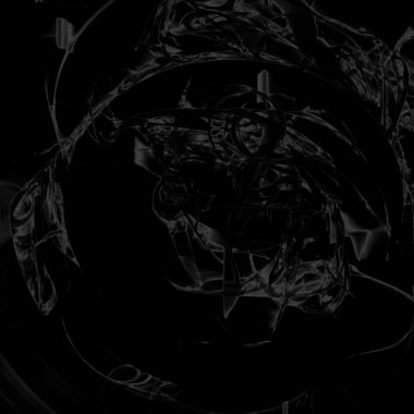 Fantezi kaotik renkli fraktal desen. Soyut Fraktal şekiller. 3D render resimde arka plan veya duvar kağıdı.