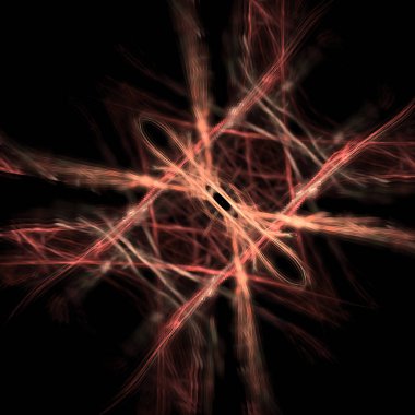 Fantezi kaotik renkli fraktal desen. Soyut Fraktal şekiller. 3D render resimde arka plan veya duvar kağıdı.