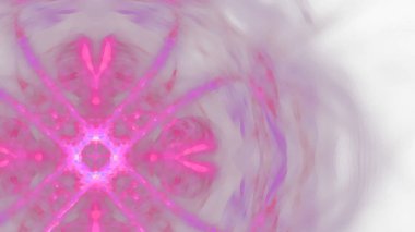 Fantezi kaotik renkli fraktal desen. Soyut Fraktal şekiller. 3D render resimde arka plan veya duvar kağıdı.