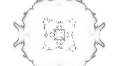 Fantezi kaotik renkli fraktal desen. Soyut Fraktal şekiller. 3D render resimde arka plan veya duvar kağıdı.