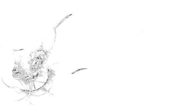 Fantezi kaotik renkli fraktal desen. Soyut Fraktal şekiller. 3D render resimde arka plan veya duvar kağıdı.