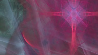 Fantezi kaotik renkli fraktal desen. Soyut Fraktal şekiller. 3D render resimde arka plan veya duvar kağıdı.