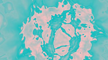 Fantezi kaotik renkli fraktal desen. Soyut Fraktal şekiller. 3D render resimde arka plan veya duvar kağıdı.