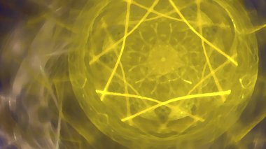 Fantezi kaotik renkli fraktal desen. Soyut Fraktal şekiller. 3D render resimde arka plan veya duvar kağıdı.