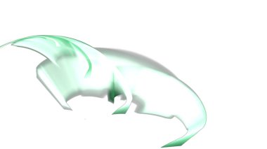 Fantezi kaotik renkli fraktal desen. Soyut Fraktal şekiller. 3D render resimde arka plan veya duvar kağıdı.