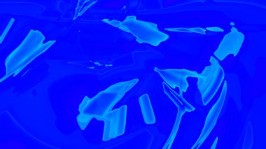 Fantezi kaotik renkli fraktal desen. Soyut Fraktal şekiller. 3D render resimde arka plan veya duvar kağıdı.