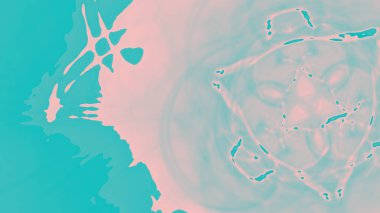 Fantezi kaotik renkli fraktal desen. Soyut Fraktal şekiller. 3D render resimde arka plan veya duvar kağıdı.