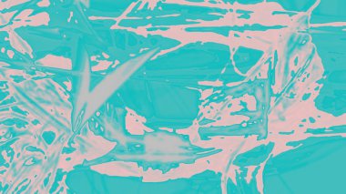 Fantezi kaotik renkli fraktal desen. Soyut Fraktal şekiller. 3D render resimde arka plan veya duvar kağıdı.