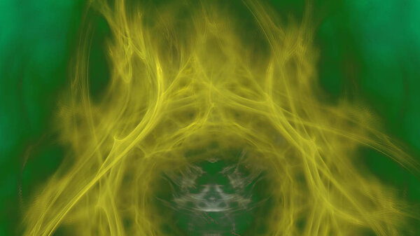 Фантазия хаотичной красочной фрактальной картины. Абстрактные фрактальные формы. 3D рендеринг фона или обоев
.