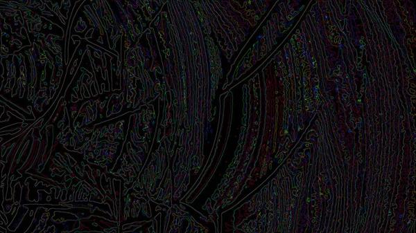Fantasy Chaotyczne Fraktal Kolorowy Wzór Abstrakcja Fraktal Kształty Renderowania Tła — Zdjęcie stockowe