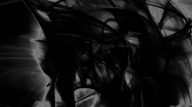 Fantezi kaotik renkli fraktal desen. Soyut Fraktal şekiller. 3D render resimde arka plan veya duvar kağıdı