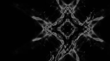 Fantezi kaotik renkli fraktal desen. Soyut Fraktal şekiller. 3D render resimde arka plan veya duvar kağıdı.