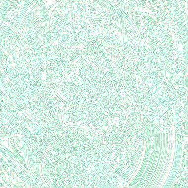 Fantezi kaotik renkli fraktal desen. Soyut Fraktal şekiller. 3D render resimde arka plan veya duvar kağıdı