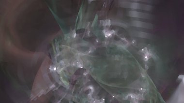 Fantezi kaotik renkli fraktal desen. Soyut Fraktal şekiller. 3D render resimde arka plan veya duvar kağıdı.