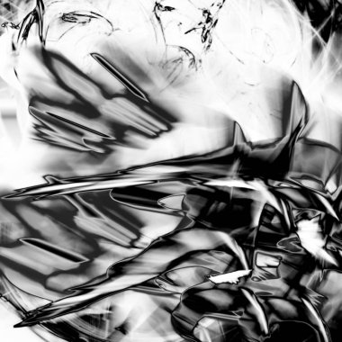 Fantezi kaotik renkli fraktal desen. Soyut Fraktal şekiller. 3D render resimde arka plan veya duvar kağıdı.