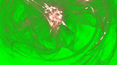 Fantezi kaotik renkli fraktal desen. Soyut Fraktal şekiller. 3D render resimde arka plan veya duvar kağıdı