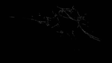 Fantezi kaotik renkli fraktal desen. Soyut Fraktal şekiller. 3D render resimde arka plan veya duvar kağıdı