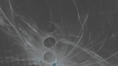 Fantezi kaotik renkli fraktal desen. Soyut Fraktal şekiller. 3D render resimde arka plan veya duvar kağıdı.