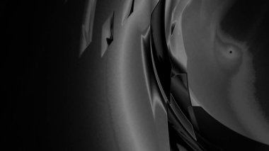 Fantezi kaotik renkli fraktal desen. Soyut Fraktal şekiller. 3D render resimde arka plan veya duvar kağıdı