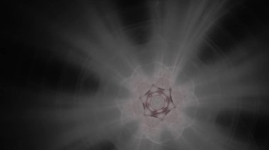 Fantezi kaotik renkli fraktal desen. Soyut Fraktal şekiller. 3D render resimde arka plan veya duvar kağıdı