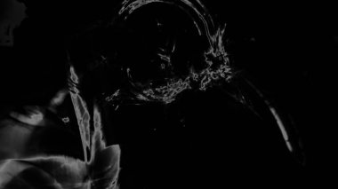 Fantezi kaotik renkli fraktal desen. Soyut Fraktal şekiller. 3D render resimde arka plan veya duvar kağıdı