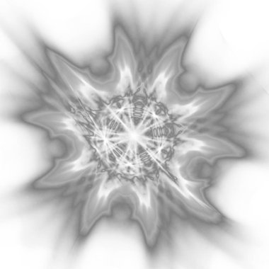 Fantezi kaotik renkli fraktal desen. Soyut Fraktal şekiller. 3D render resimde arka plan veya duvar kağıdı