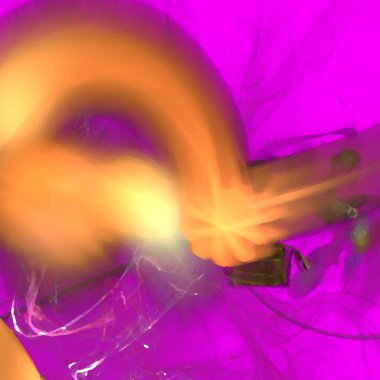 Fantezi kaotik renkli fraktal desen. Soyut Fraktal şekiller. 3D render resimde arka plan veya duvar kağıdı