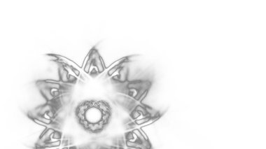 Fantezi kaotik renkli fraktal desen. Soyut Fraktal şekiller. 3D render resimde arka plan veya duvar kağıdı