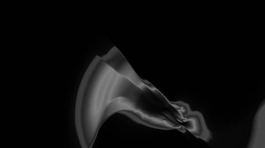 Fantezi kaotik renkli fraktal desen. Soyut Fraktal şekiller. 3D render resimde arka plan veya duvar kağıdı