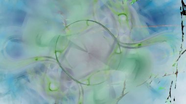 Fantezi kaotik renkli fraktal desen. Soyut Fraktal şekiller. 3D render resimde arka plan veya duvar kağıdı