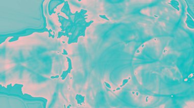 Fantezi kaotik renkli fraktal desen. Soyut Fraktal şekiller. 3D render resimde arka plan veya duvar kağıdı