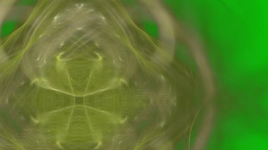 Fantezi kaotik renkli fraktal desen. Soyut Fraktal şekiller. 3D render resimde arka plan veya duvar kağıdı