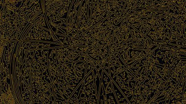 Fantezi kaotik renkli fraktal desen. Soyut Fraktal şekiller. 3D render resimde arka plan veya duvar kağıdı