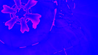 Fantezi kaotik renkli fraktal desen. Soyut Fraktal şekiller. 3D render resimde arka plan veya duvar kağıdı