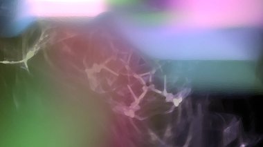 Fantezi kaotik renkli fraktal desen. Soyut Fraktal şekiller. 3D render resimde arka plan veya duvar kağıdı