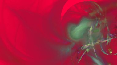 Fantezi kaotik renkli fraktal desen. Soyut Fraktal şekiller. 3D render resimde arka plan veya duvar kağıdı