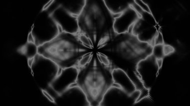 Fantezi kaotik renkli fraktal desen. Soyut Fraktal şekiller. 3D render resimde arka plan veya duvar kağıdı