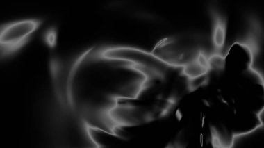 Fantezi kaotik renkli fraktal desen. Soyut Fraktal şekiller. 3D render resimde arka plan veya duvar kağıdı