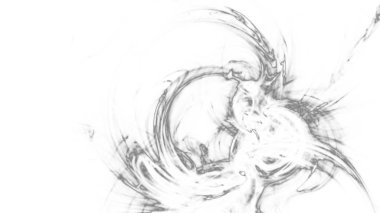 Fantezi kaotik renkli fraktal desen. Soyut Fraktal şekiller. 3D render resimde arka plan veya duvar kağıdı