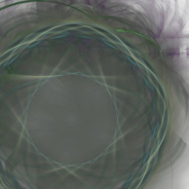 Fantezi kaotik renkli fraktal desen. Soyut Fraktal şekiller. 3D render resimde arka plan veya duvar kağıdı