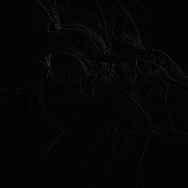 Fantezi kaotik renkli fraktal desen. Soyut Fraktal şekiller. 3D render resimde arka plan veya duvar kağıdı