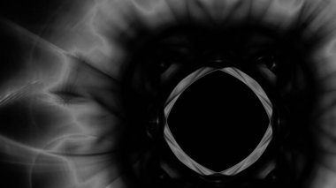 Fantezi kaotik renkli fraktal desen. Soyut Fraktal şekiller. 3D render resimde arka plan veya duvar kağıdı