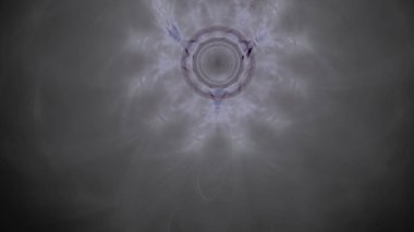 Fantezi kaotik renkli fraktal desen. Soyut Fraktal şekiller. 3D render resimde arka plan veya duvar kağıdı