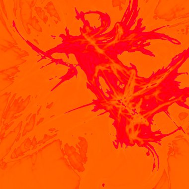 Fantezi kaotik renkli fraktal desen. Soyut Fraktal şekiller. 3D render resimde arka plan veya duvar kağıdı